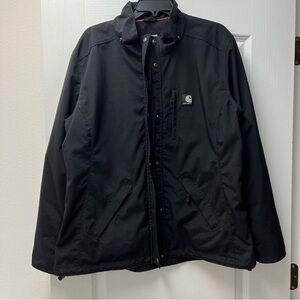Carhartt Light Weight Canvas Mesh Lining Black Sz Large Jacket